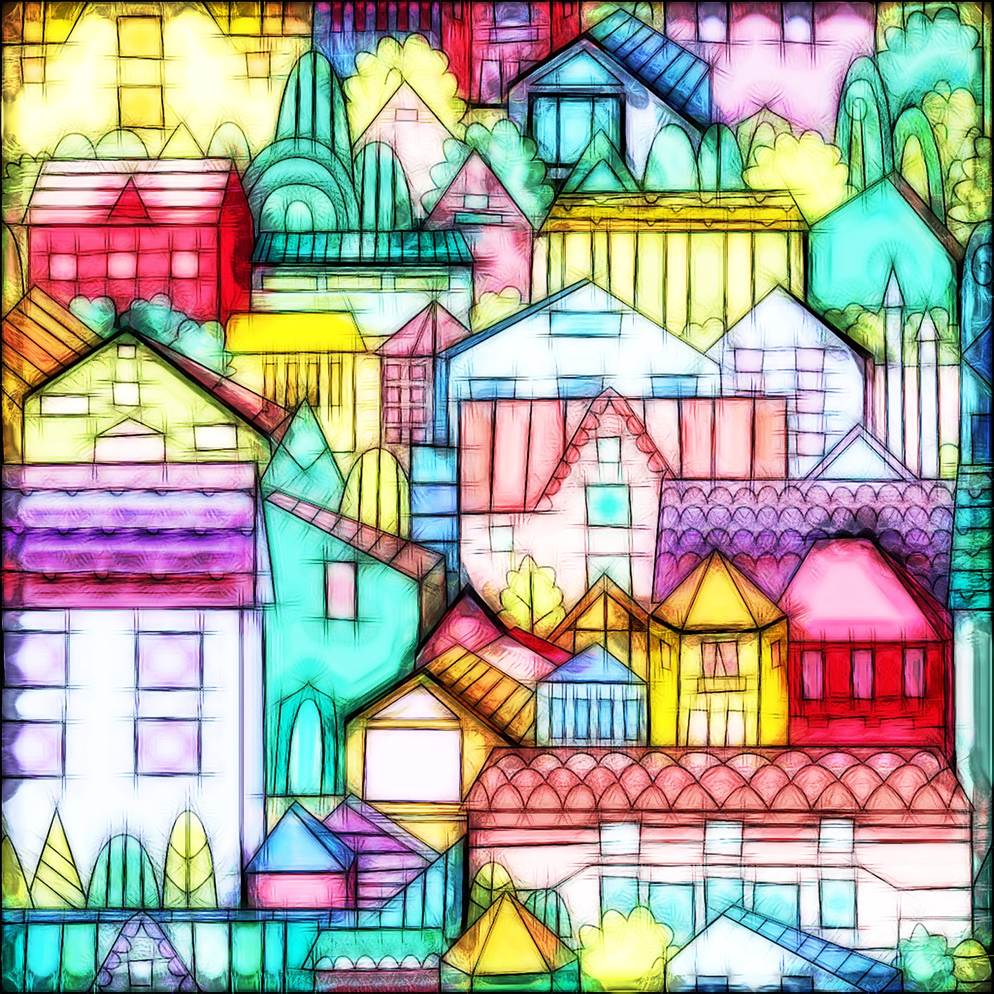 Crowded City